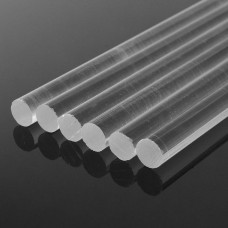 Оргстекло стержень непластифицированный ТОСН 130х2000 мм ГОСТ 17622-72
