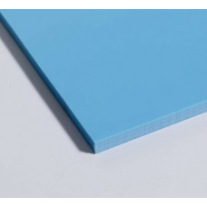 Полипропилен листовой монолитный голубой PP 8х1500х3000 мм